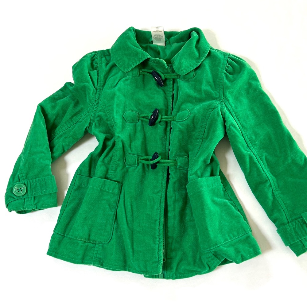 Gymboree Girls Corduroy Lined Jacket Coat Sz 5/6 EUC Like new
